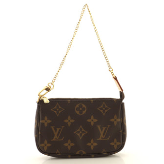 Louis Vuitton Pochette Accessoires Monogram Canvas Mini