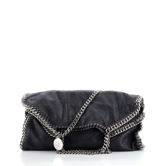 Stella McCartney Falabella Fold Over Bag Shaggy Deer