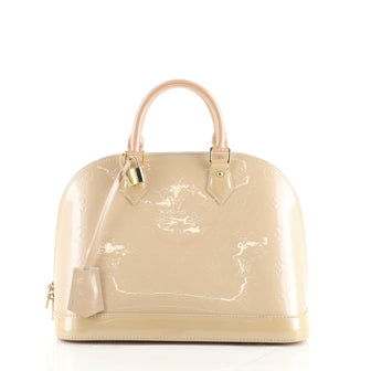 Louis Vuitton Alma Handbag Monogram Vernis PM