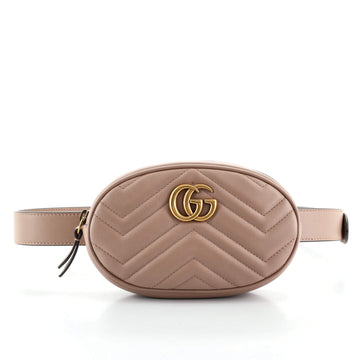 Gucci GG Marmont Belt Bag Matelasse Leather