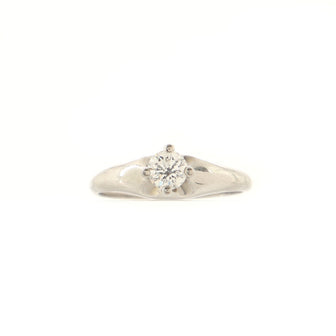 Bvlgari Corona Ring Platinum with RBC Diamond 0.30-0.39CT