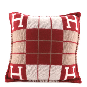 Hermes Avalon III Pillow Wool and Cashmere Small