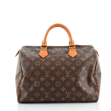Louis Vuitton Speedy Handbag Monogram Canvas 30