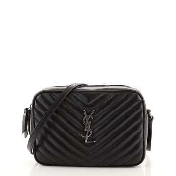 Saint Laurent Lou Camera Bag Matelasse Chevron Leather Small