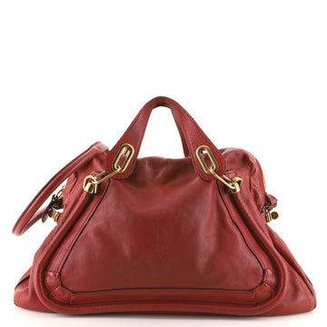Chloe Paraty Top Handle Bag Leather Large