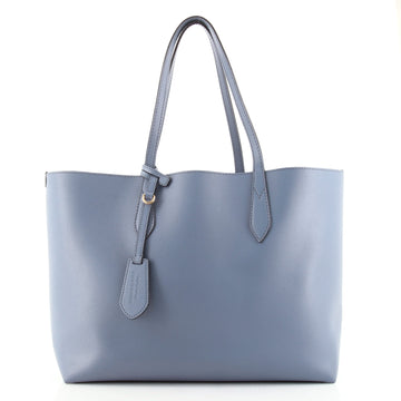 Burberry Reversible Tote Haymarket Coated Canvas and Leather Medium