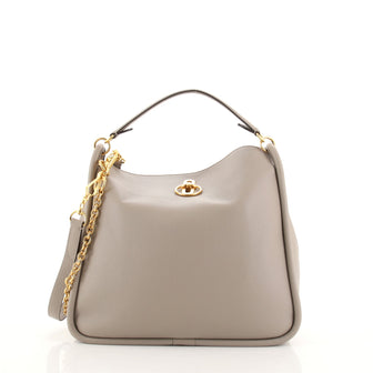 Mulberry Leighton Shoulder Bag Leather Medium