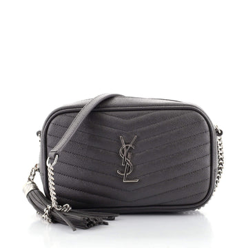 Saint Laurent Lou Camera Bag Matelasse Chevron Leather Mini