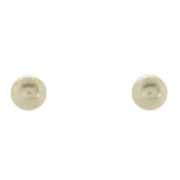 Christian Dior Tribales Stud Earrings Faux Pearls