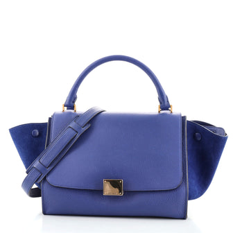 Celine Trapeze Bag Leather Small