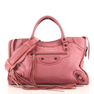 Balenciaga City Classic Studs Bag Leather Medium