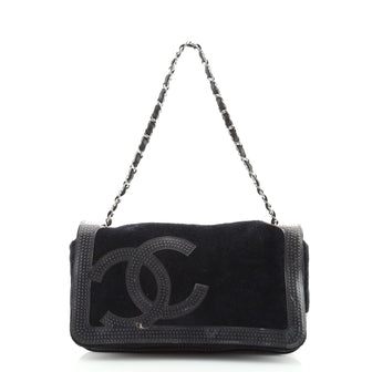 Chanel CC Sport Line Flap Bag Terry Cloth and Perforated Vinyl