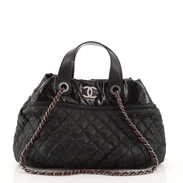 Chanel In The Mix Tote Quilted Iridescent Calfskin Medium