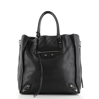 Balenciaga Papier A5 Zip Around Classic Studs Bag Leather