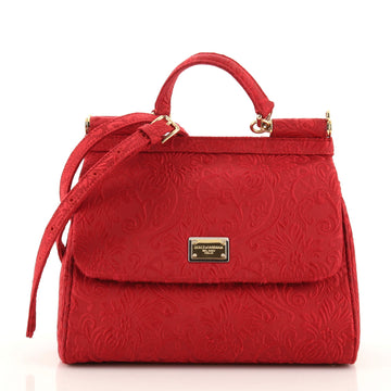 Dolce & Gabbana Miss Sicily Bag Jacquard Medium