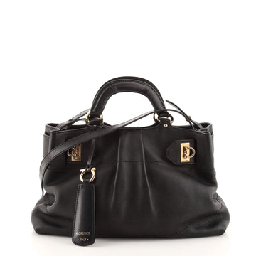 Salvatore Ferragamo Soft W Tote Leather Small