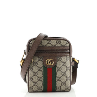 Gucci Ophidia Messenger Bag GG Coated Canvas Mini