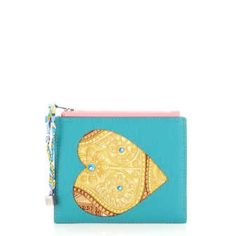 Hermes Petit H Zip Coin Purse Swift with Printed Silk