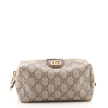 Gucci Ophidia Cosmetic Pouch GG Coated Canvas Small