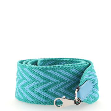 Hermes Sangle Zigzag Shoulder Strap Cavale Canvas 50
