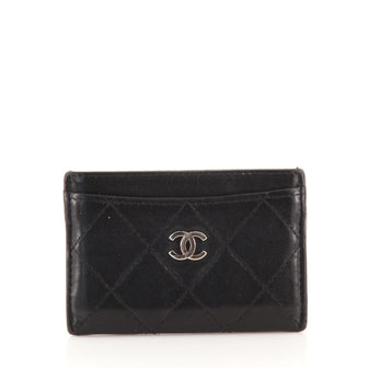 Chanel Classic Card Holder Quilted Lambskin