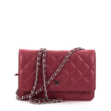 Chanel Wallet on Chain Quilted Lambskin