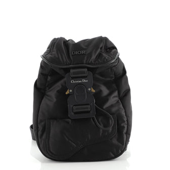 Christian Dior Homme Convertible Saddle Sling Bag Nylon Mini