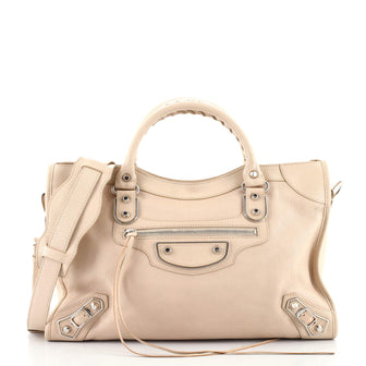 Balenciaga City Classic Metallic Edge Bag Leather Medium