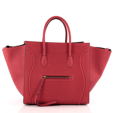Celine Phantom Handbag Grainy Leather Medium