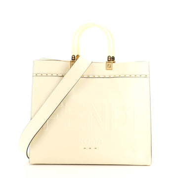 Fendi Sunshine Shopper Tote Leather Medium