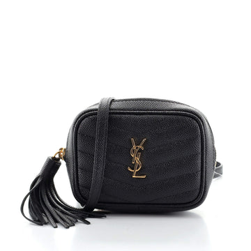 Saint Laurent Lou Camera Bag Matelasse Chevron Leather Baby
