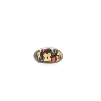 Louis Vuitton Inclusion Ring Resin with Crystals