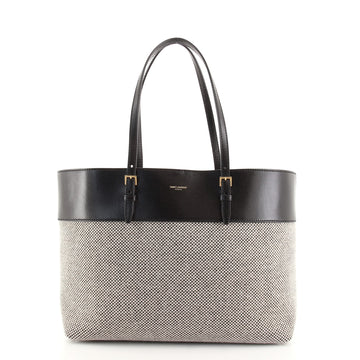 Saint Laurent Boucle E/W Shopping Tote Tweed and Leather Medium