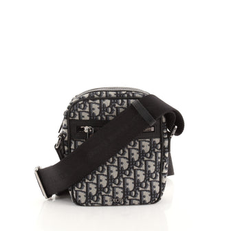 Christian Dior Messenger Pouch Oblique Canvas