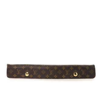 Louis Vuitton Necklace Jewelry Holder Monogram Canvas