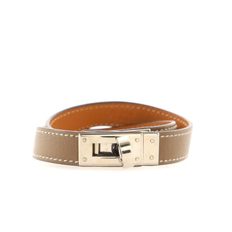 Hermes Kelly Double Tour Bracelet Leather Mini