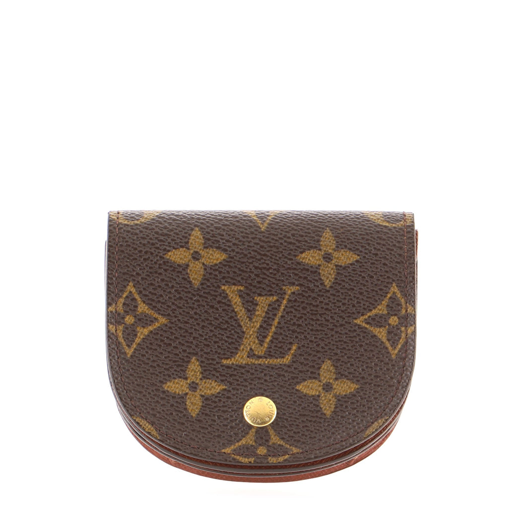 Louis Vuitton Vintage Coin Purse Monogram Canvas Brown 1016886