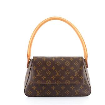 Louis Vuitton Looping Handbag Monogram Canvas Mini