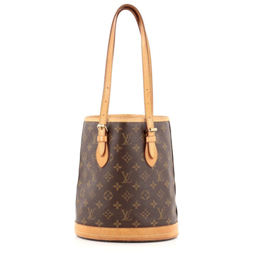 Louis Vuitton Petit Bucket Bag Monogram Canvas