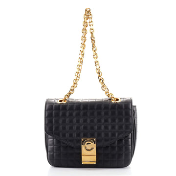 Celine C Bag Quilted Leather Medium