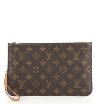 Louis Vuitton Neverfull Pochette Monogram Canvas Large