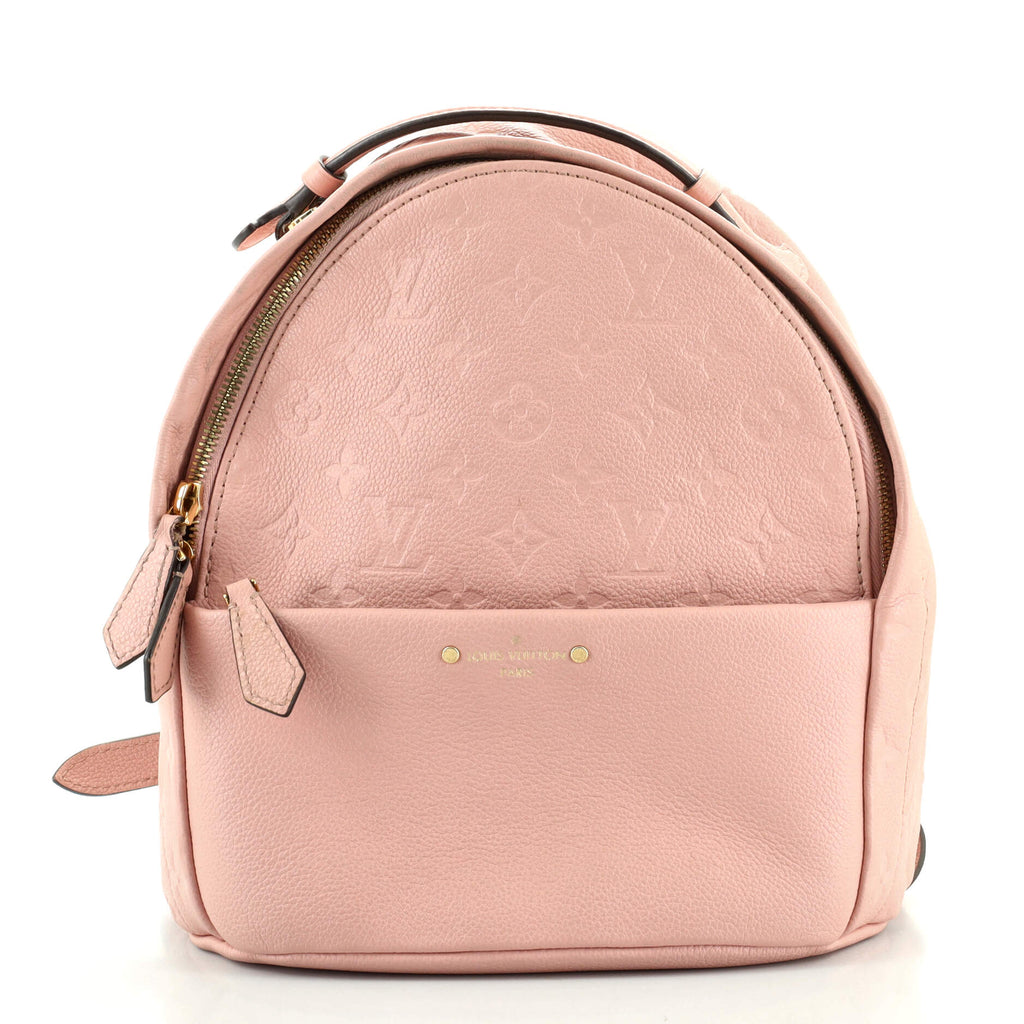 Louis Vuitton Sorbonne Backpack Monogram Empreinte Leather Pink 1018081