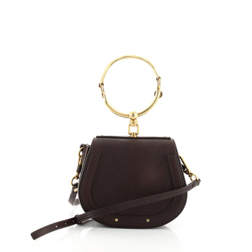 Chloe Nile Crossbody Bag Leather Small