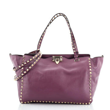 Valentino Rockstud Tote Soft Leather Medium