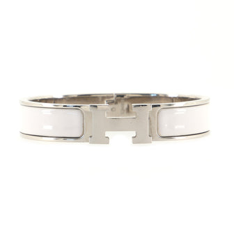 Hermes Clic H Bracelet Enamel Narrow
