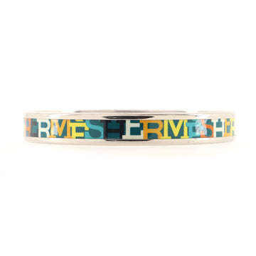 Hermes Bangle Bracelet Printed Enamel Narrow