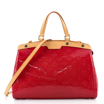 Louis Vuitton Brea Handbag Monogram Vernis MM