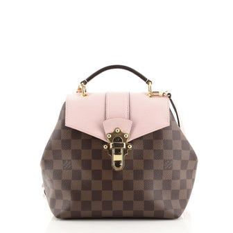 Louis Vuitton Clapton Backpack Damier and Leather