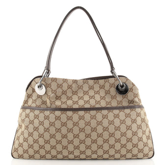 Gucci Eclipse Shoulder Bag GG Canvas Medium