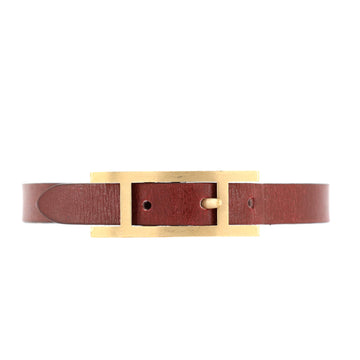 Hermes Behapi Reversible Bracelet Leather
